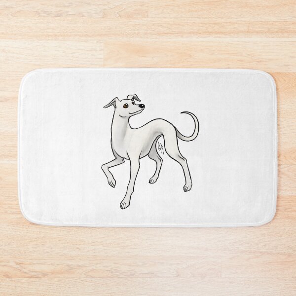 Item preview, Dog - Kaikadi - White designed and sold by Jennifer Stolzer.