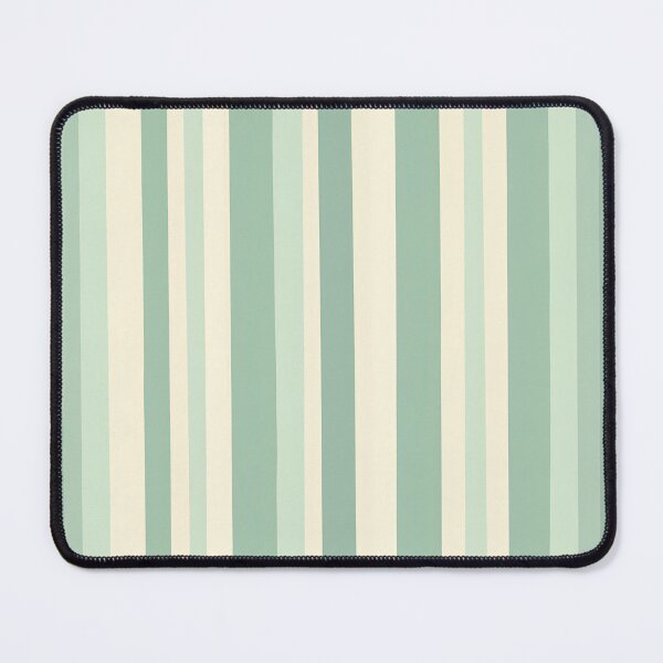 Item preview, Vintage Retro Vertical Stripe Mid Mod Cozy Boho Accent Piece   Mint Green Cream designed and sold by Prints and Lifestyle.