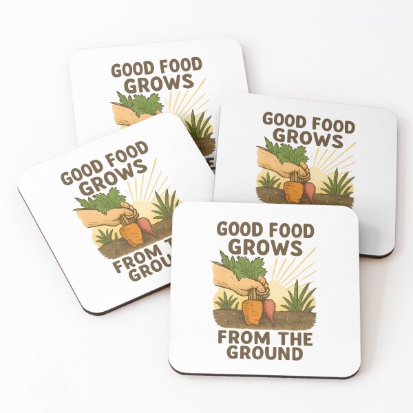 Item preview, Good Food Grows From the Ground designed and sold by Twittlefish.