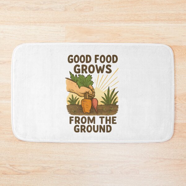 Item preview, Good Food Grows From the Ground designed and sold by Twittlefish.