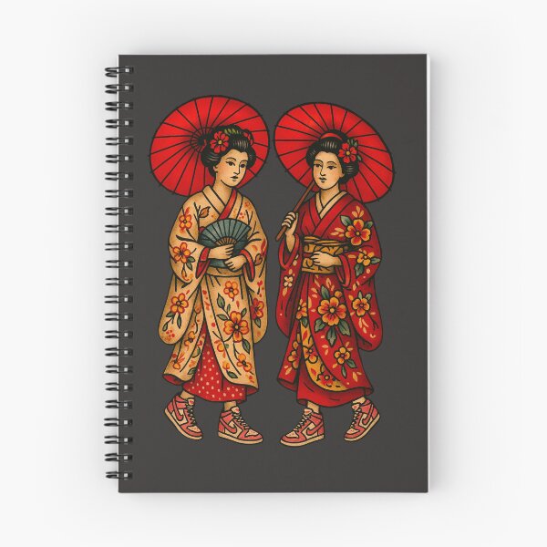 Item preview, “Edo Drip” – Geisha Walk in Kicks designed and sold by meltydripshop.