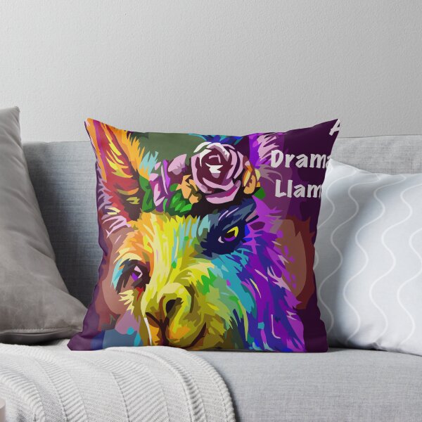 Item preview, Rainbow Drama Llama poster designed and sold by KayesHappyShop.