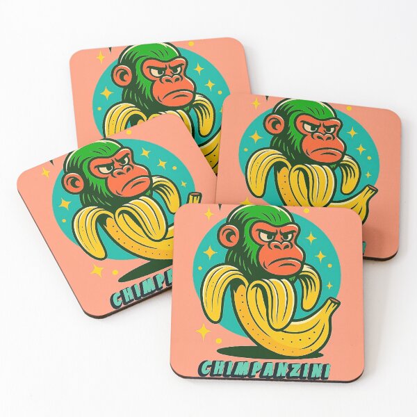 Item preview, Chimpanzee Bananini (see 1.) designed and sold by Yoru-Station.