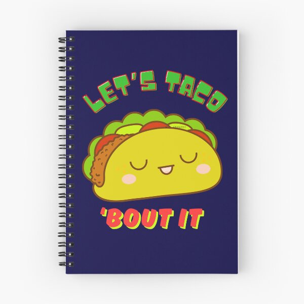 Item preview, Funny Let's Taco 'Bout it Cute Retro Taco Slogan designed and sold by Lovemountain.