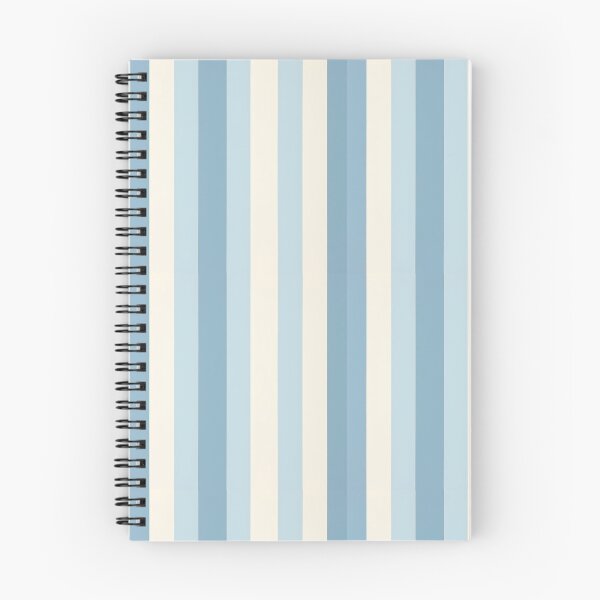 Item preview, Vintage Retro Vertical Stripe Mid Mod Cozy Boho Accent Piece   sky Blue Cream designed and sold by Prints and Lifestyle.