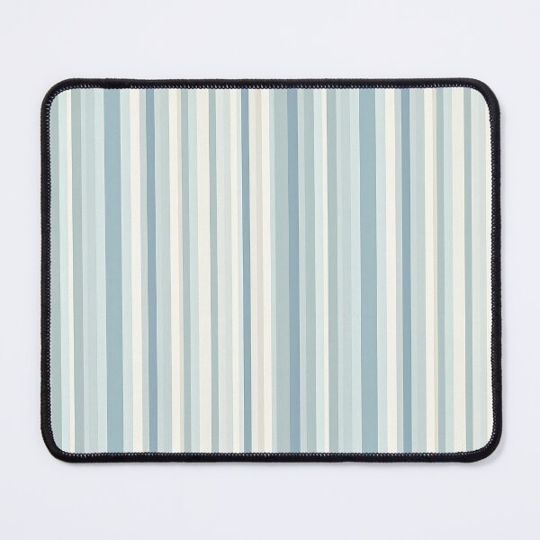 Item preview, Vintage Retro Vertical Stripe Mid Mod Cozy Boho Accent Piece   Blue Cream designed and sold by Prints and Lifestyle.