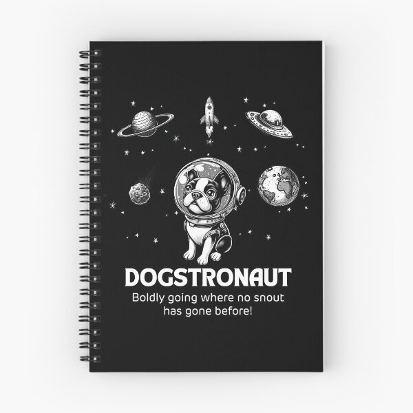 Item preview, Astronaut Boston Terrier Funny Space designed and sold by doodIllustrate.