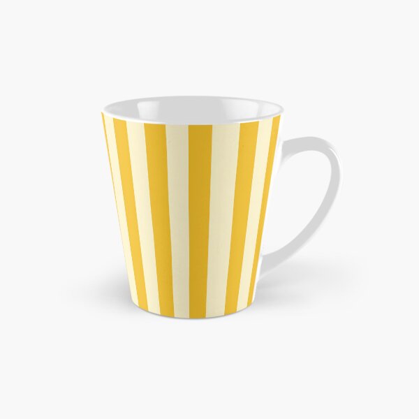 Item preview, Vintage Retro Vertical Stripe Mid Mod Cozy Boho Accent Piece  Yellow Cream designed and sold by Prints and Lifestyle.