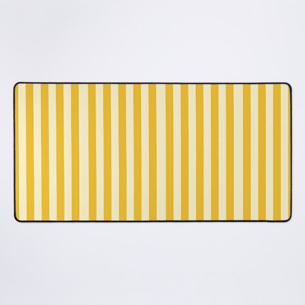 Item preview, Vintage Retro Vertical Stripe Mid Mod Cozy Boho Accent Piece  Yellow Cream designed and sold by Prints and Lifestyle.