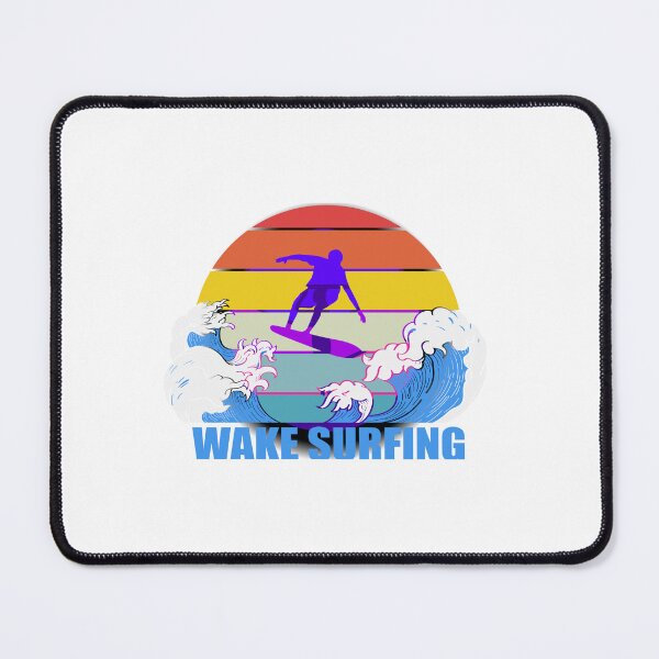 Item preview, Sunset Swell: Wake Surfing in Paradise designed and sold by NOMADIC ART.