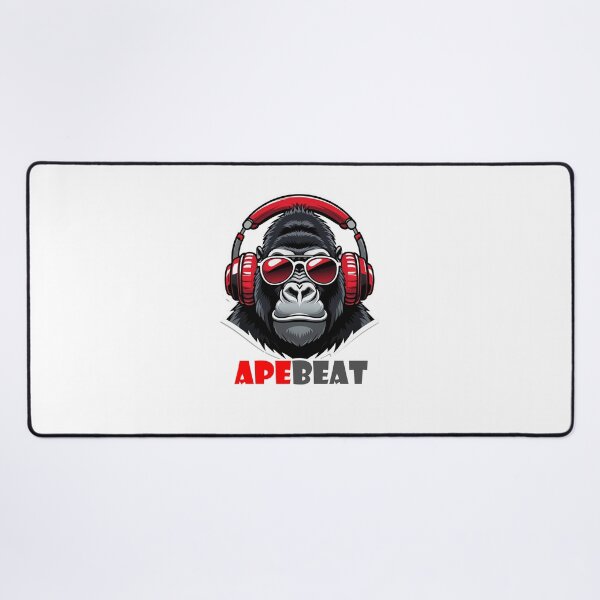 Item preview, Apebeat Gorilla DJ – Cool Gorilla with Headphones & Sunglasses designed and sold by PICTOBUDDY73.