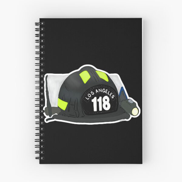 Item preview, Los Angeles Fire Department (LAFD) Station 118 Helmet designed and sold by Art by Jessica Beroldi.