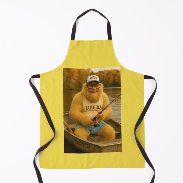 Item preview, A Bigfoot Named Leif Knutsen Fishing For Walleye  designed and sold by Tridentulus.
