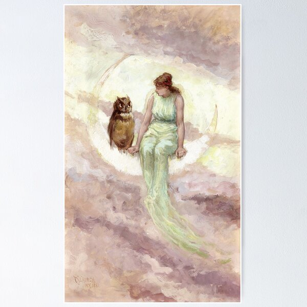 Item preview, The Witch's Daughter (1881) watercolor art designed and sold by KapowStickers.