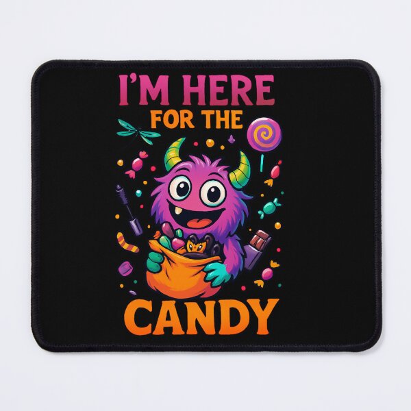 Item preview, Candy Monster Halloween Trick or Treat designed and sold by CottonandQuill.