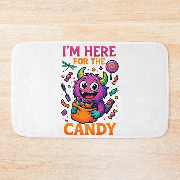 Item preview, Candy Monster Halloween Trick or Treat designed and sold by CottonandQuill.