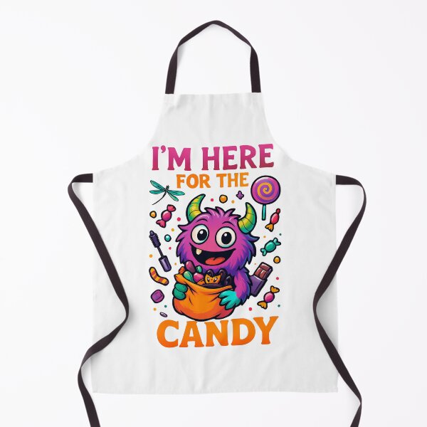 Item preview, Candy Monster Halloween Trick or Treat designed and sold by CottonandQuill.