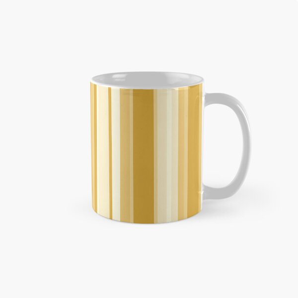 Item preview, Vintage Retro Vertical Stripe- Mid Mod Cozy Boho Accent Piece  Yellow Cream designed and sold by Prints and Lifestyle.