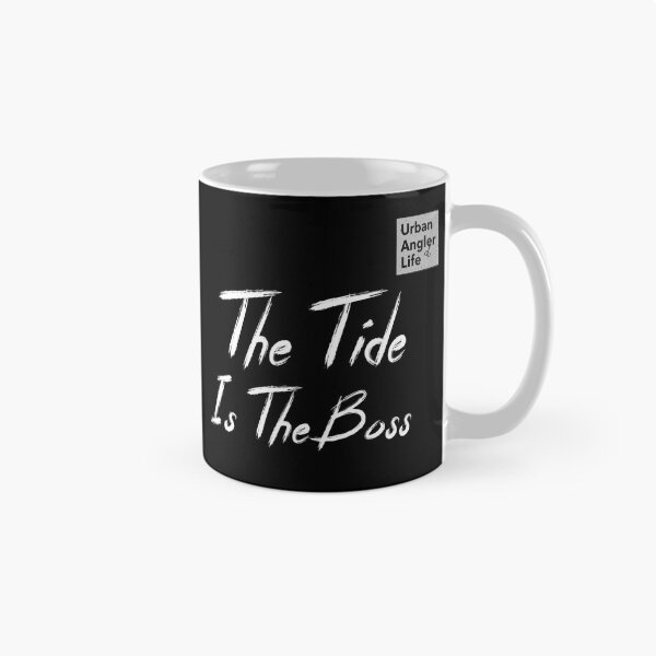 Artikelvorschau, Urban Angler Life - Die Flut ist der Boss Lustige Angelgeschenke entworfen und verkauft von StudioCree.