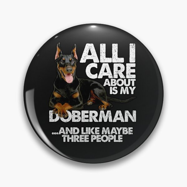 Artikelvorschau, ALLES, WAS MICH INTERESSIERT, IST MEIN DOBERMANN | T-Shirt für Haustier- und Hundeliebhaber für Männer und Frauen entworfen und verkauft von panchiTWO.