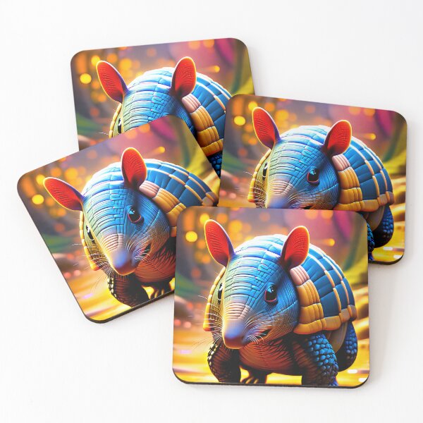 Item preview, The Chromatic Journey of the Cosmic Armadillo designed and sold by rapidorevela.