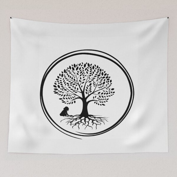 Item preview, Child playing under the tree designed and sold by WildSoul04.