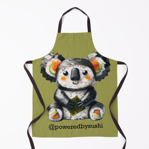 Item preview, Powered by Sushi - Sushi lovers t-shirt designed and sold by DumbPet.