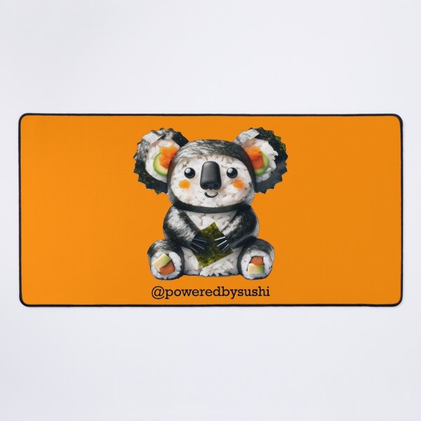 Item preview, Powered by Sushi - Sushi lovers t-shirt designed and sold by DumbPet.