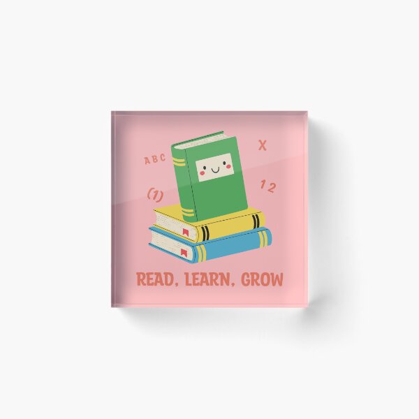 Item preview, Read Learn Grow Books - Education Student designed and sold by FlashCraft Design.