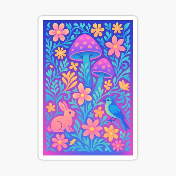Item preview, Chillwave Cottagecore Wonderland designed and sold by donwillisjrart.
