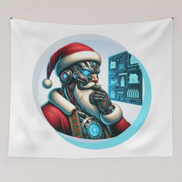 Item preview, Tech Santa  designed and sold by DumbPet.