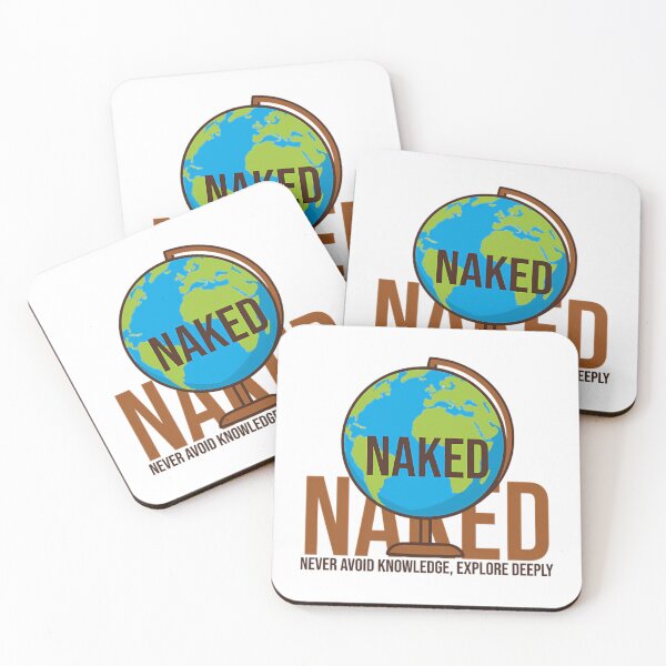 Item preview, Naked  Never Avoid Knowledge Explore Deeply designed and sold by RiisseeShop.