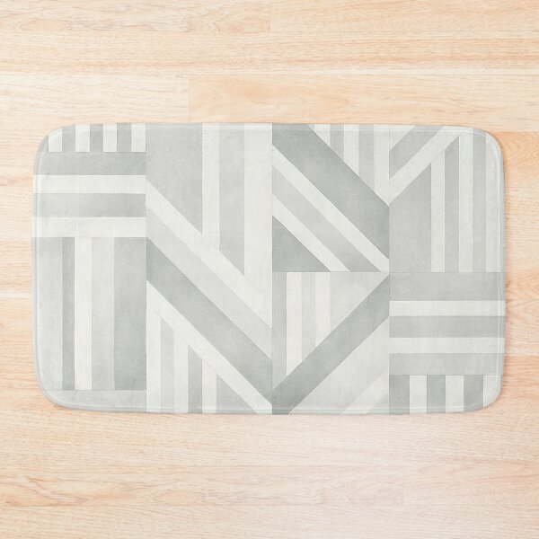 Item preview, Grey and White Modern Geometric designed and sold by scicilysimonee.