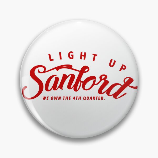 Item preview, UGA Football Light Up Sanford, We Own the 4th Quarter Print designed and sold by PUSH Proper Prints.
