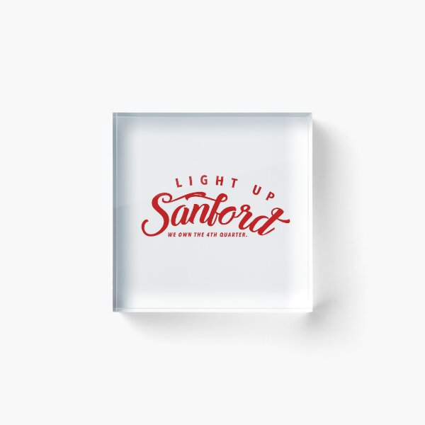 Item preview, UGA Football Light Up Sanford, We Own the 4th Quarter Print designed and sold by PUSH Proper Prints.