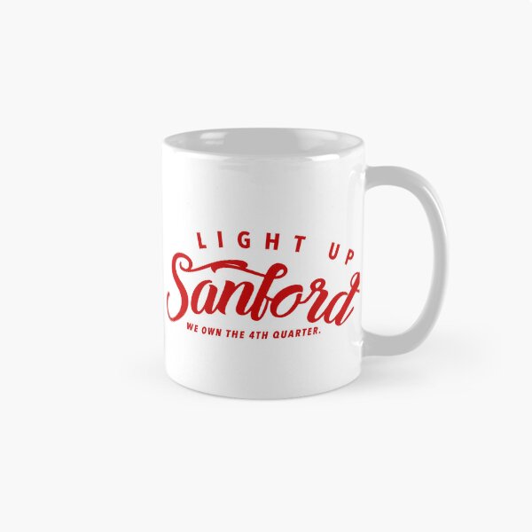 Item preview, UGA Football Light Up Sanford, We Own the 4th Quarter Print designed and sold by PUSH Proper Prints.