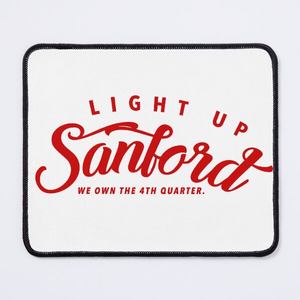 Item preview, UGA Football Light Up Sanford, We Own the 4th Quarter Print designed and sold by PUSH Proper Prints.