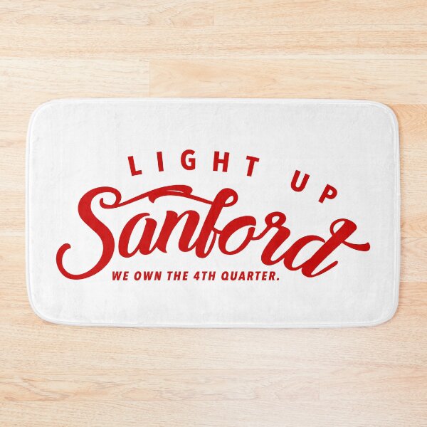 Item preview, UGA Football Light Up Sanford, We Own the 4th Quarter Print designed and sold by PUSH Proper Prints.