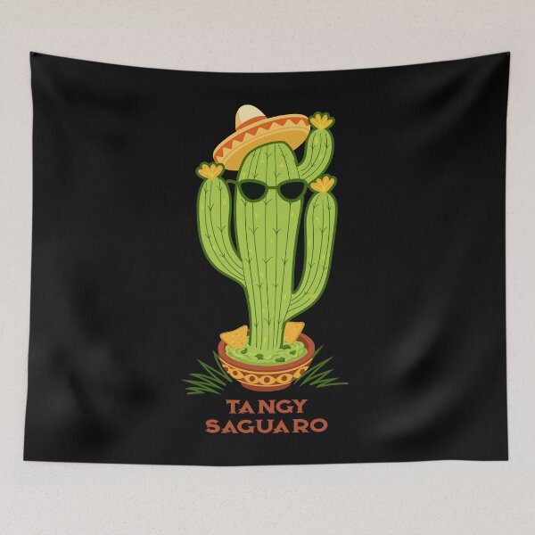 Item preview, TANGY SAGUARO CACTUS MEXICAN FOOD DESERT FUNNY designed and sold by Madjack Tees Kiwi SuperStore.