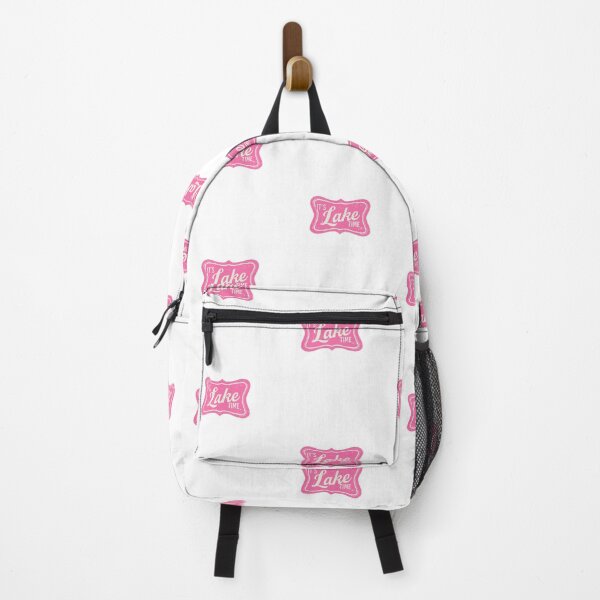 Item preview, Vintage Pink "It's Lake Time" Distressed Design designed and sold by Colorful-Garden.