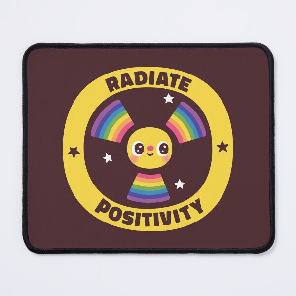 Item preview, Cute Radiation Symbol Radiate Positivity Funny designed and sold by rustydoodle.