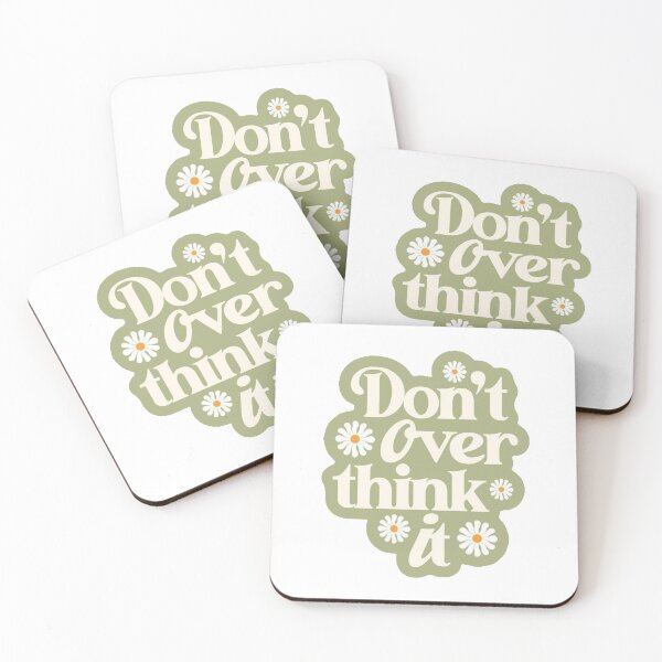 Item preview, Don’t Overthink It Quote designed and sold by lea-lani.