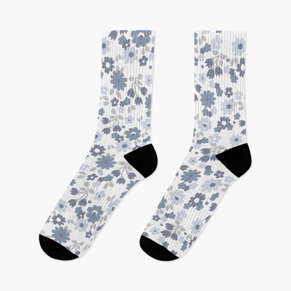 Item preview, Country Blue  Floral Seamless Repeat designed and sold by Sharon Schwalbe.