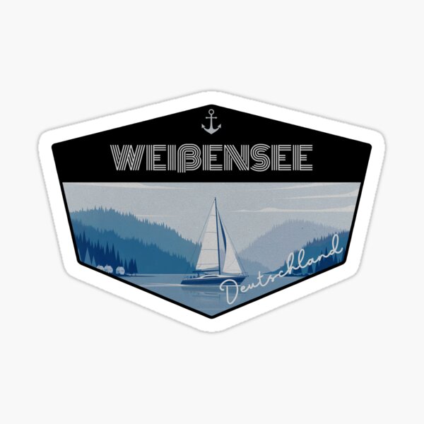 Item preview, Weißensee, lac allemand, Schwaben, Deutschland designed and sold by Wanderful-roads.
