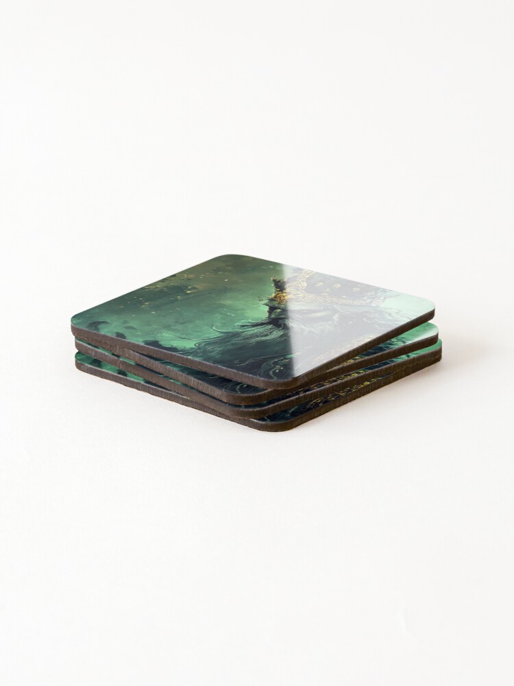 Thumbnail 4 of 5, Coasters (Set of 4), Ruddy designed and sold by RicoInStudios.