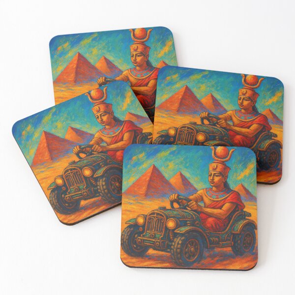 Item preview, Ihy at the Wheel: Divine Race in the Desert designed and sold by VidyoeDesigns67.