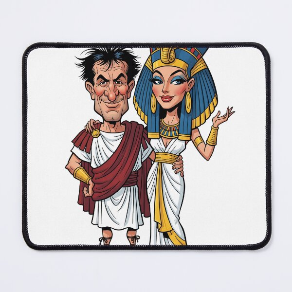 Item preview, Cleopatra and Mark Antony Caricature designed and sold by P1yu5h.