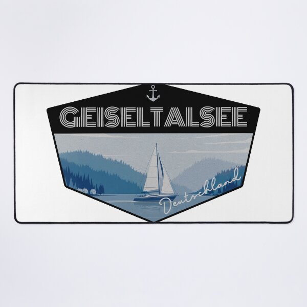 Artikelvorschau, Geiseltalsee, deutscher See, Sachsen-Anhalt, Deutschland entworfen und verkauft von Wanderful-roads.