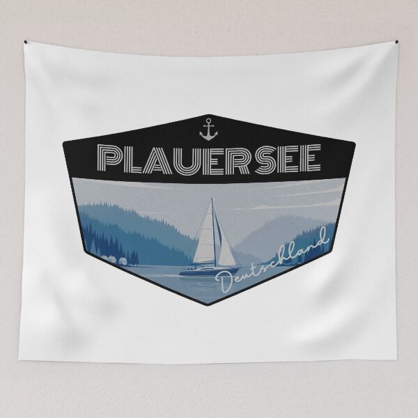 Item preview, Plauer See, German lake, Mecklenburg-Vorpommern, Deutschland designed and sold by Wanderful-roads.