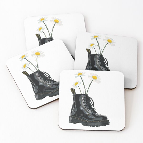 Item preview, Daisies in Doc Martin Boots designed and sold by lea-lani.